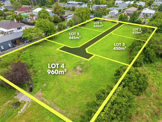 Lots 1 - 5 145 East Street Greytown