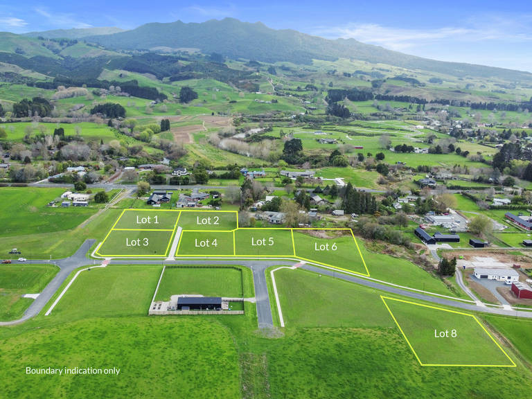 Lots 1-6 & 8 Collinson Street Pirongia