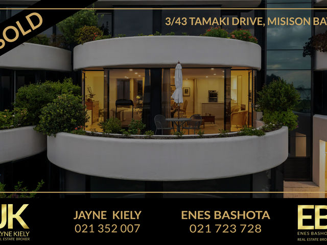 3/43 Tamaki Drive Mission Bay