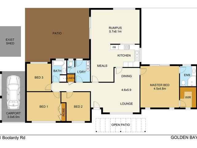 1 Boolardy Road GOLDEN BAY